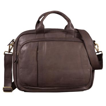 Große Vintage Businesstasche Leder