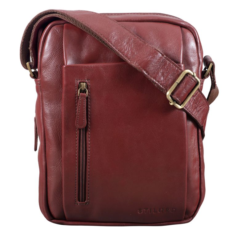 "Irving" Vintage Leder Tasche Klein