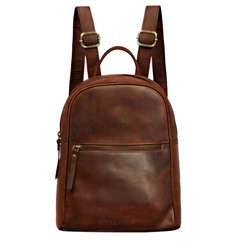 "Scarlett" Damen Rucksack Leder Klein 