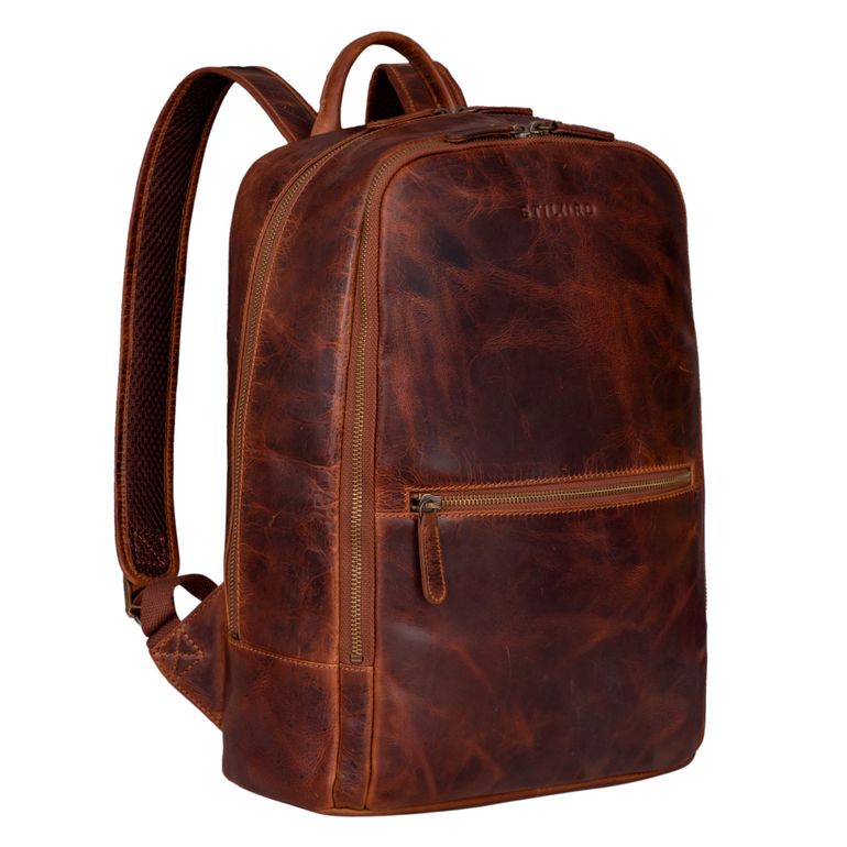 Rucksack Klein Vintage Cognac