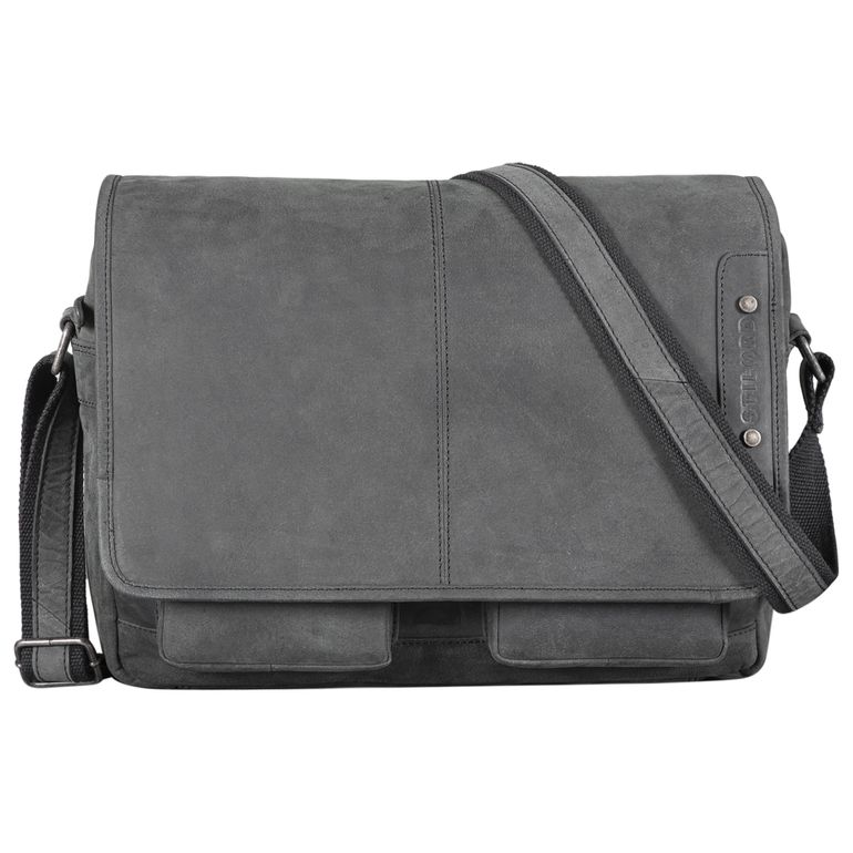 "Curtis" 15 Zoll Messenger Bag Leder