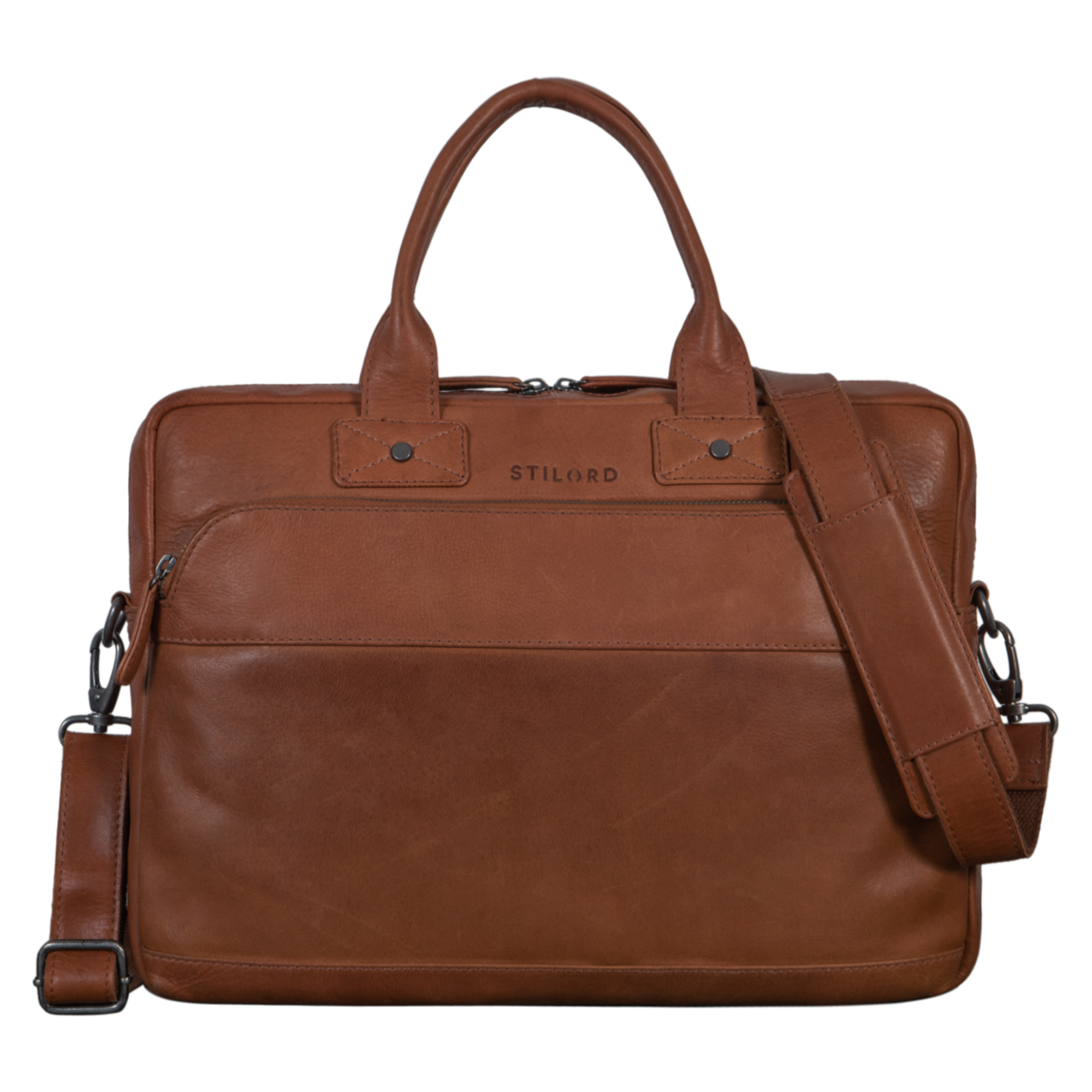 Florin XXL Business Rucksack Leder für 17 Zoll Laptop Herren & Damen