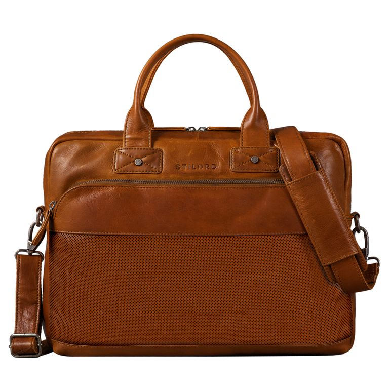 "Alvin" Business Laptoptasche Leder