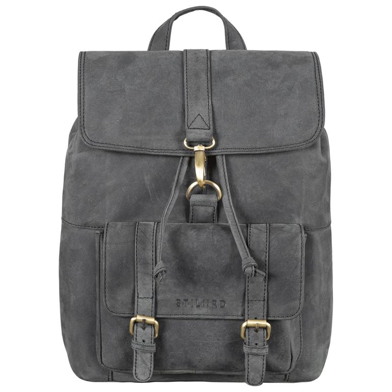 "Kacey" Daypack Damen Leder 13.3 Zoll Lederrucksack Unirucksack 