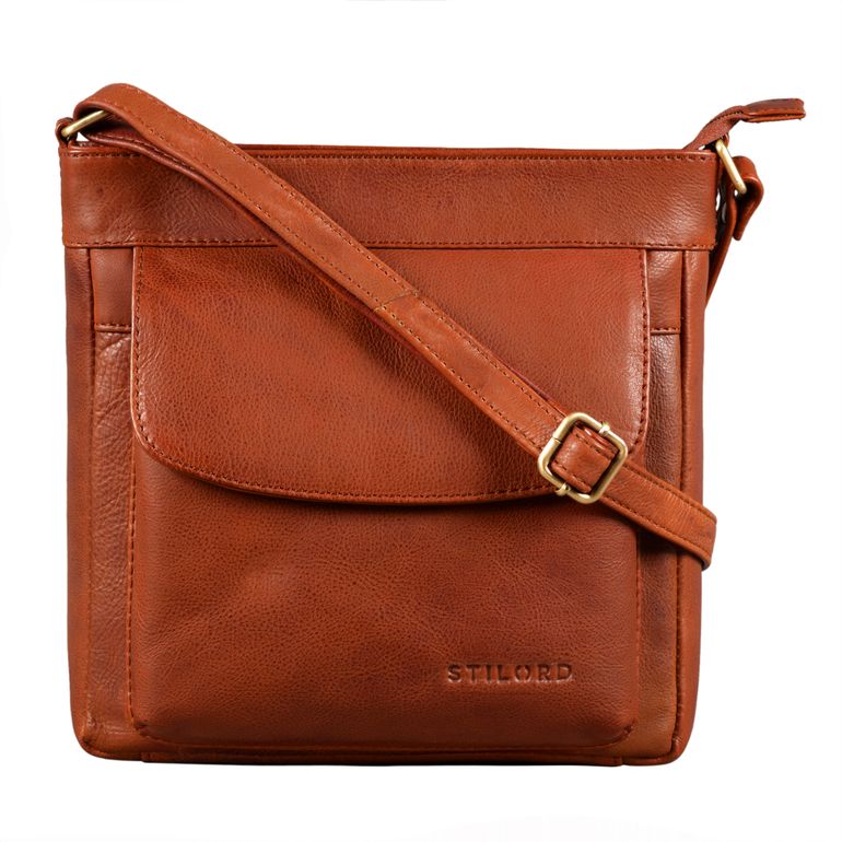 "Melina" Vintage Damen Ledertasche