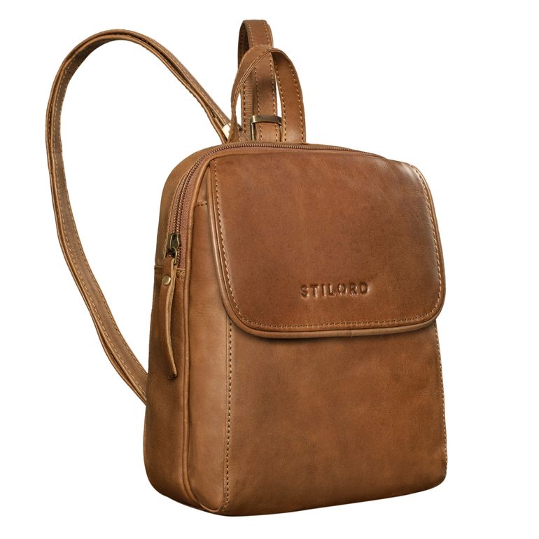 "Valentina" Damenrucksack Klein Leder