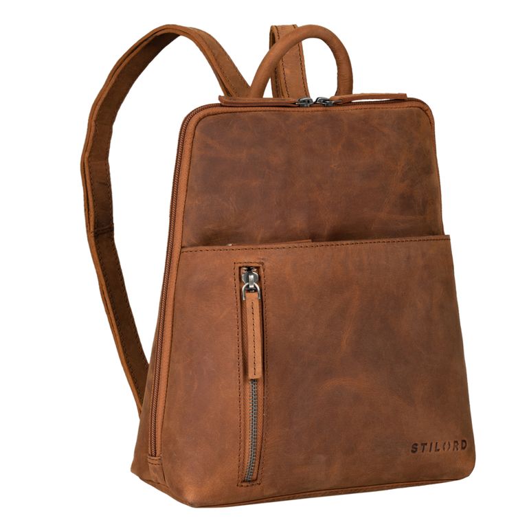 "Holly" Rucksack Frauen Klein Leder