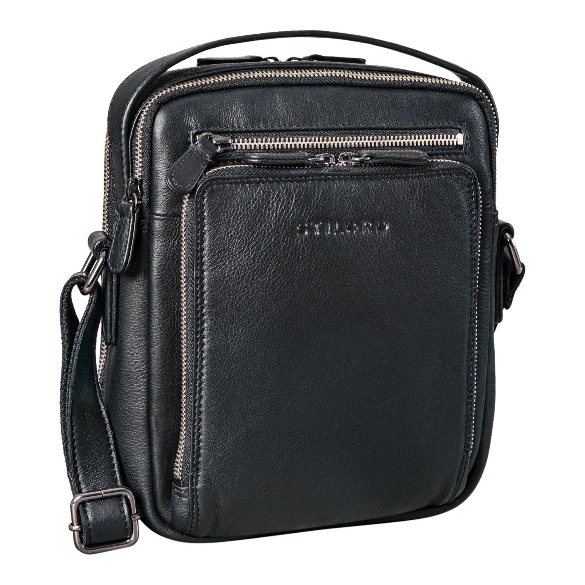 STILORD "Ilkay" Männer Tasche Leder Klein STILORD