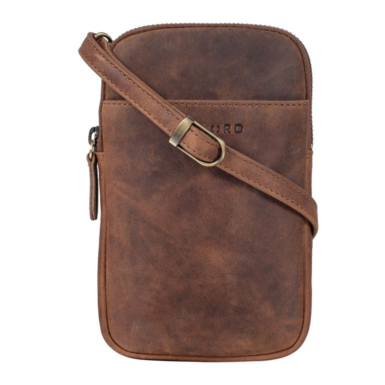 "Loki" Brustbeutel Leder Handytasche
