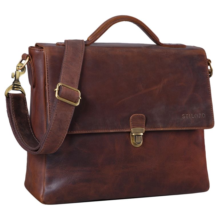 "Chase" Ledertasche Aktentasche Vintage