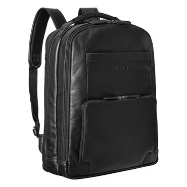 "Harlow" Leder Rucksack für Herren XL mit Laptop Fach 15 bis 17 Zoll groß