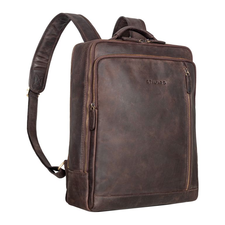 "Kaleb" Laptoprucksack Leder