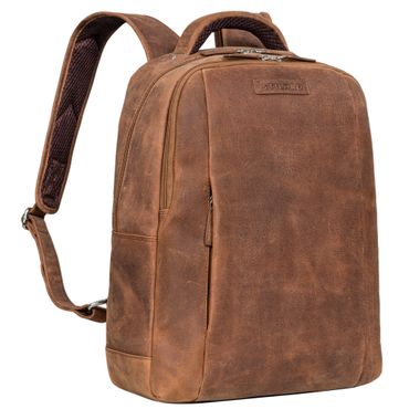 Großer Leder Rucksack Herren Leder