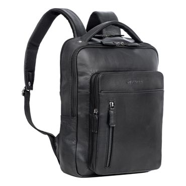 Leder Rucksack schwarz Groß Herren 