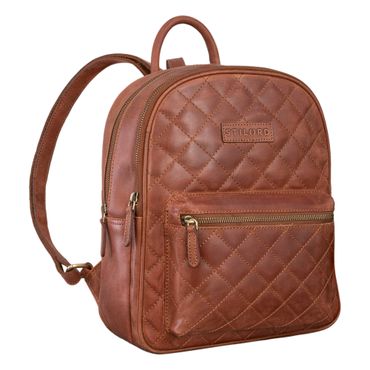 "Elira" Lederrucksack Damen Klein 