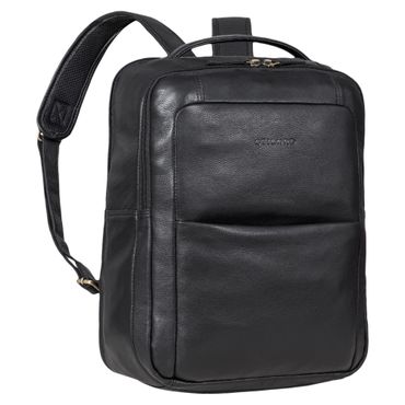 "Balduin" Großer Leder Laptop Rucksack