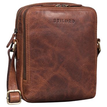 "Tobias" Kleine Herrenhandtasche Leder "Tobias" Kleine Herrenhandtasche Leder