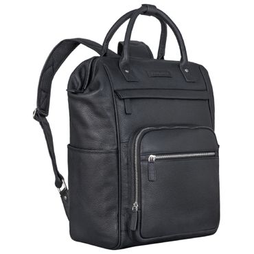 "Wendelin" Premium Leder Rucksack mit Laptop-Fach "Wendelin" Premium Leder Rucksack mit Laptop-Fach