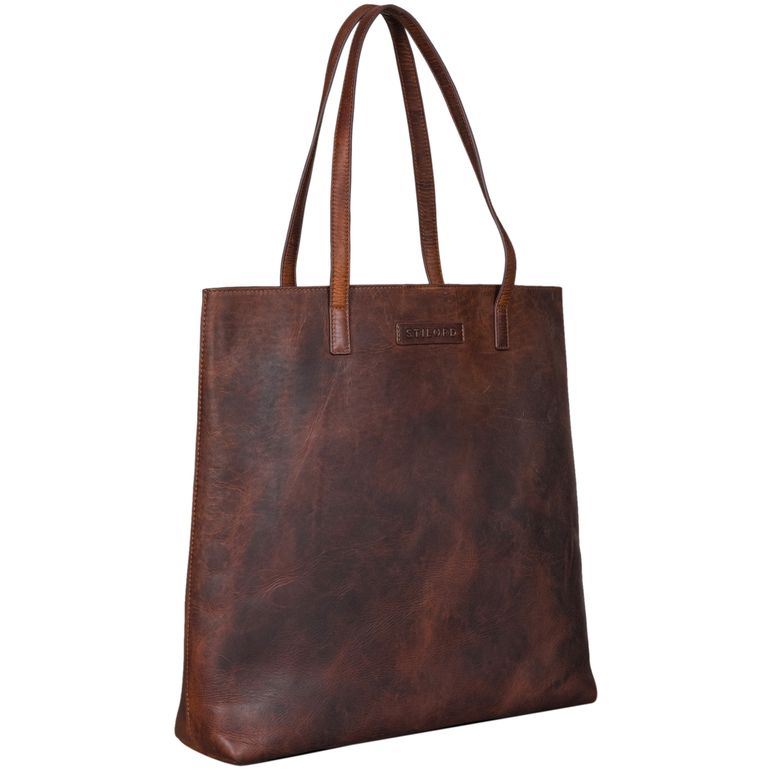 Echtleder Damen Handtasche Glattleder Vintage