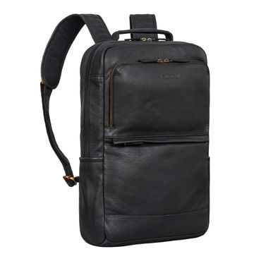 "Barney" Schmaler Laptop Rucksack 15,6 Zoll Leder für Damen und Herren "Barney" Schmaler Laptop Rucksack 15,6 Zoll Leder für Damen und Herren