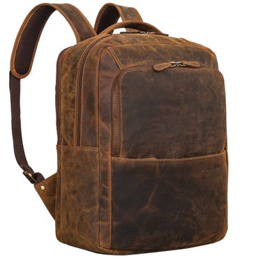"Thomas" Leder Notebook Rucksack 17 Zoll 