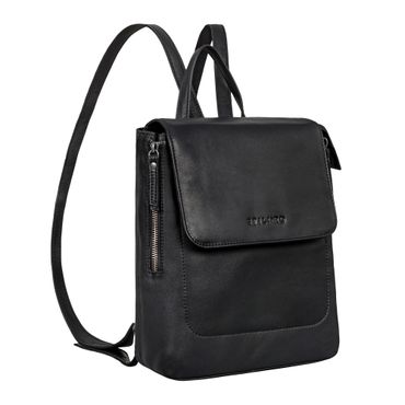 "Gesa" Eleganter Damen Rucksack Leder Klein