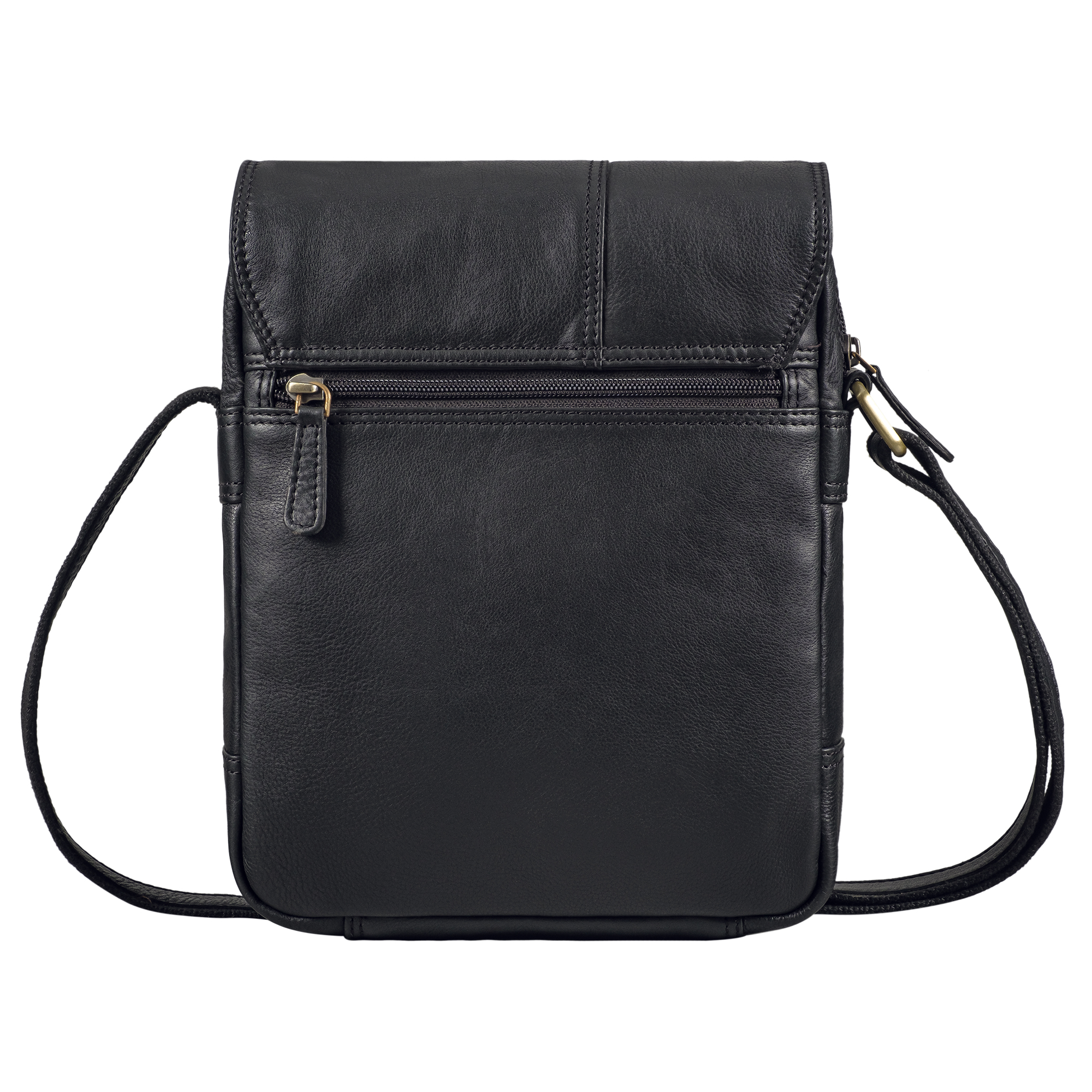 "Andy" Messenger Bag Herren Leder Klein STILORD