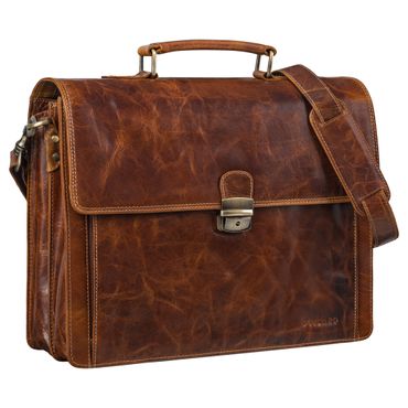 Laptoptasche Herren Leder braun