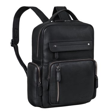 "Blaze" Vintage Leder Rucksack Herren Damen Groß Damen Rucksack elegant schwarz