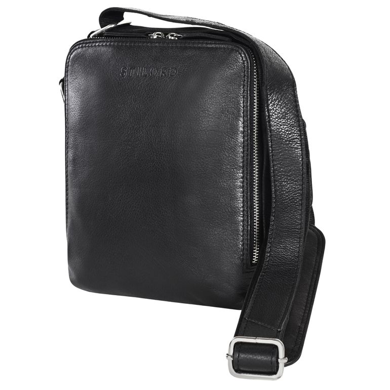 "Lorand" Schultertasche Herren Leder