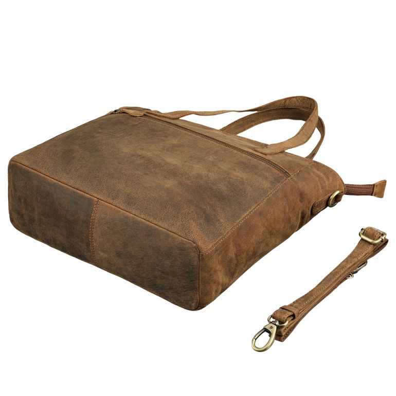 NICOLE & DORIS Damen Handtasche Aus PU-Leder – Elegant, Vielseitig Tragbar, Inklusive Seidentuch