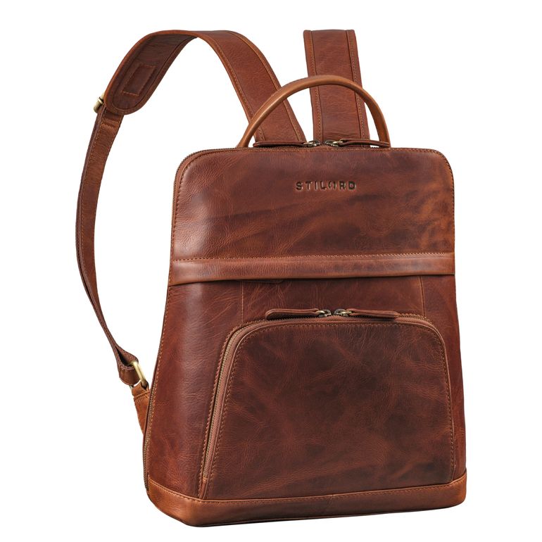 "Jolanda" Eleganter Rucksack Damen Leder Klein