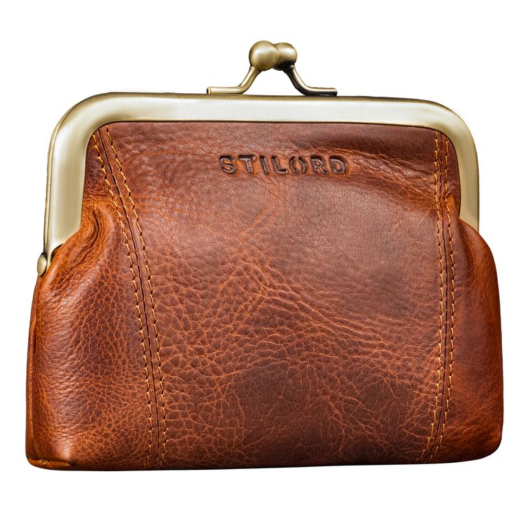 Kleine Leder Geldtasche Damen