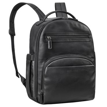 "Paco" Premium Business Rucksack Herren Leder Groß - 15,6 Zoll