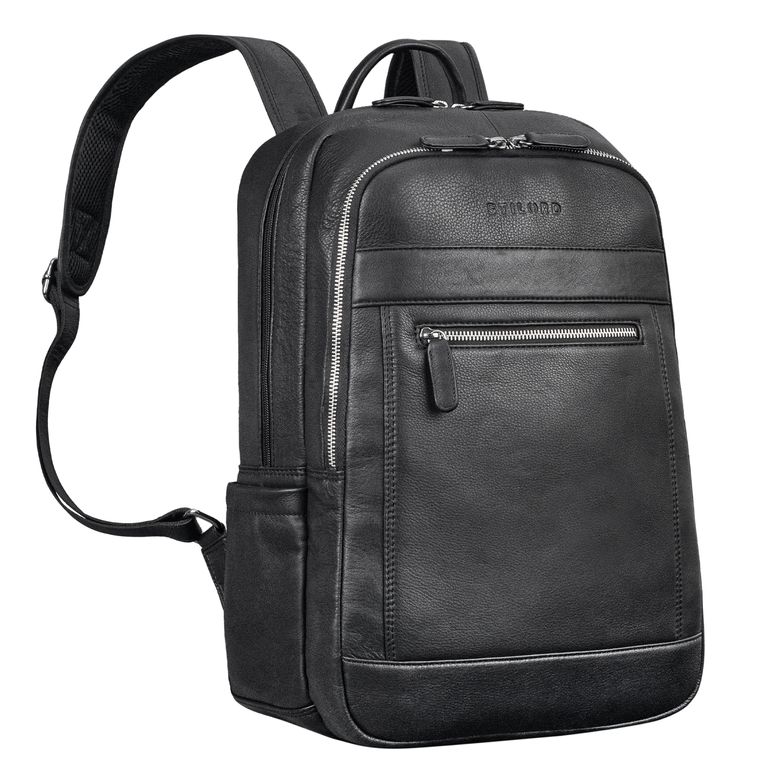 "Jamal" Leder Laptop Rucksack 16 Zoll Groß für Damen und Herren