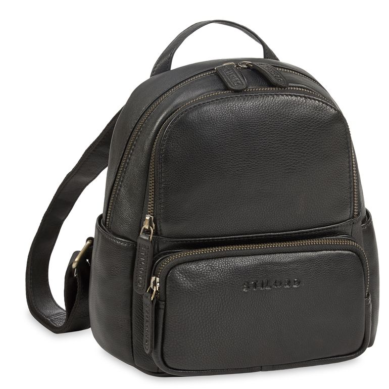 "Sue" Rucksack Damen Leder Elegant Klein Cityrucksack für Ausflüge