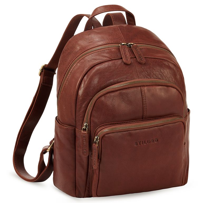 "Bea" Lederrucksack Damen Echtleder Elegant Cityrucksack mittelgroß "Bea" Lederrucksack Damen Echtleder Elegant Cityrucksack mittelgroß