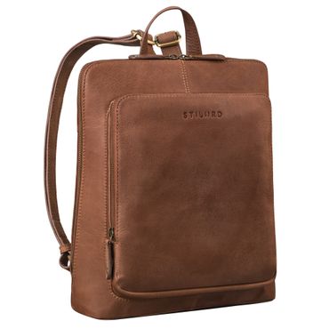 "Marla" Moderner Rucksack Leder Damen Klein 10,1 - 10,9 Zoll Tablet