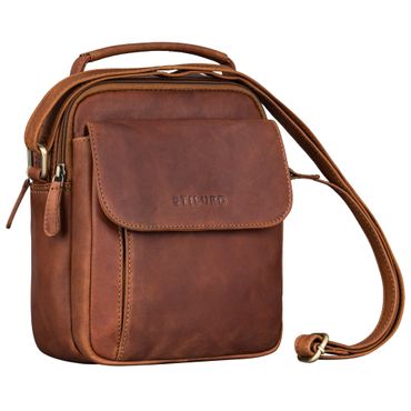 Herren Umhängetasche leder damen braun