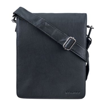 "Oxford" Vintage Umhängetasche Leder Herren mittel-groß DIN A4