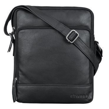 "Faro" Vintage Umhängetasche Herren Klein Leder Messenger Bag 11 Zoll