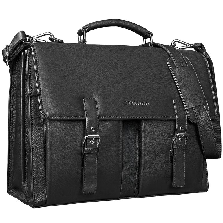 "Detroit" Aktentasche Herren Leder Groß Vintage für 16 Zoll Laptop