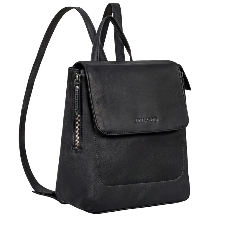 "Anisa" Kleiner Rucksack Damen Leder mit vielen Fächern "Anisa" Kleiner Rucksack Damen Leder mit vielen Fächern