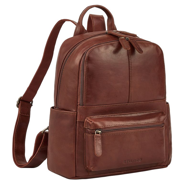 "Marcella" Moderner Kleiner Leder Rucksack Damen 13 Zoll "Marcella" Moderner Kleiner Leder Rucksack Damen 13 Zoll