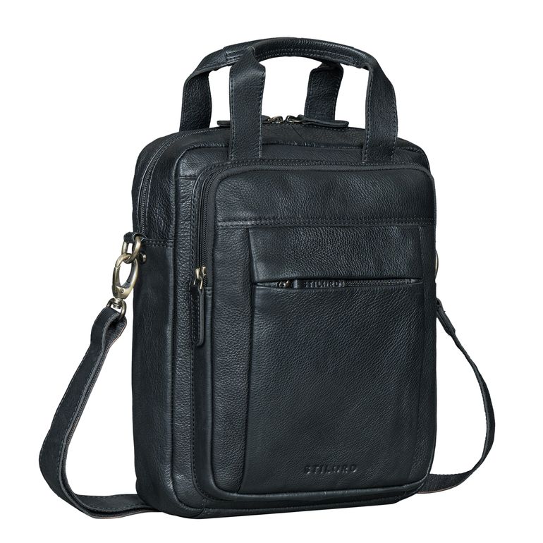 "Eldon" Mittelgroße Umhängetasche Herren Leder