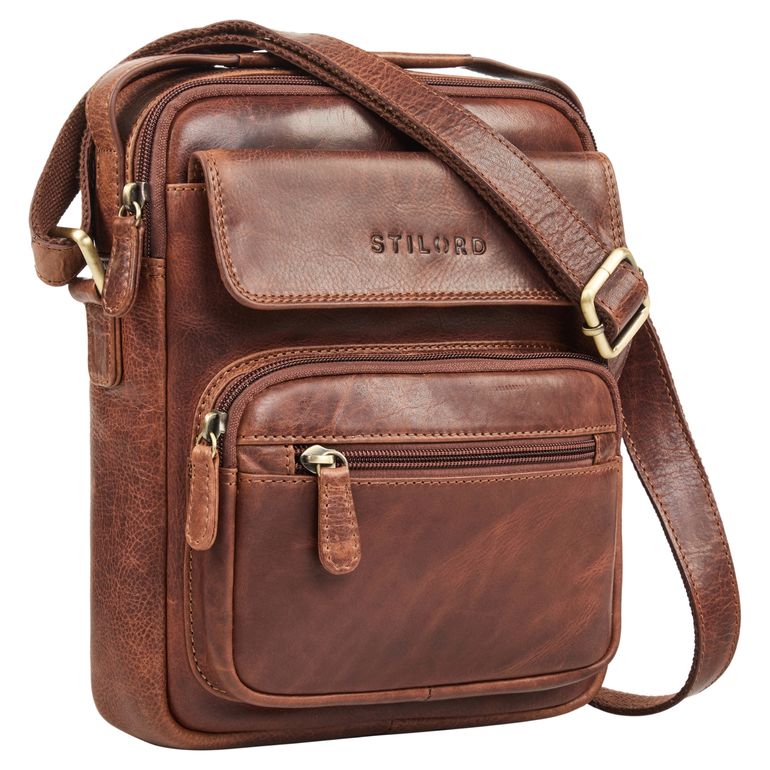 "Amir" Umhängetasche Leder Kleine Ledertasche Herren Männerhandtasche "Amir" Umhängetasche Leder Kleine Ledertasche Herren Männerhandtasche