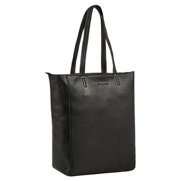 “Estella" Vintage Shopper Tasche Damen Leder 16 Zoll