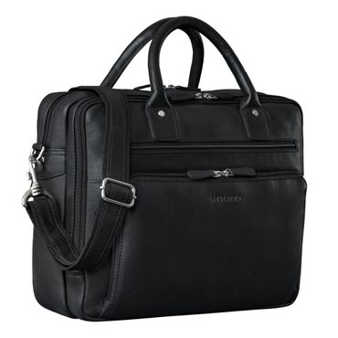 "Dylan" Große Business Aktentasche Herren Echtleder 16 Zoll & A4