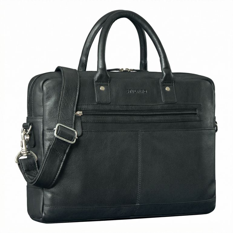 "Gonzalo" Business Aktentasche Herren Leder Groß Laptoptasche 15.6 bis 16 Zoll