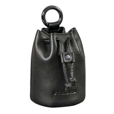 "Thilo" Lederbeutel Klein Herren mit Karabiner & Geschenkbox